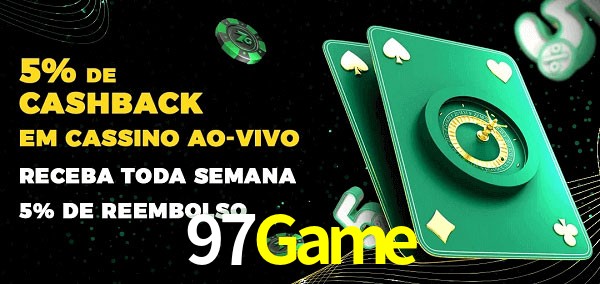 Promoções do cassino ao Vivo 97Game